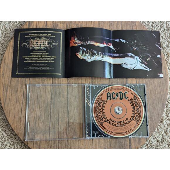 AC/DC Music CDs: Stiff Upper Lip & Back in Black - Picture 7 of 7